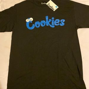 Cookies Monsters Black T-Shirt